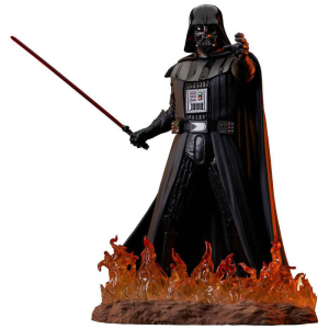 Estatua Darth Vader Premier Collection Obi-Wan Kenobi Star Wars 28cm en GAME.es