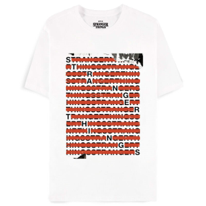 Camiseta Letters Stranger Things Camiseta Letters Stranger Things