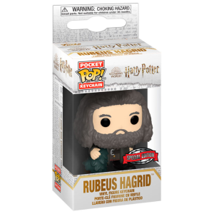 Llavero Pocket POP POP Harry Potter Holiday Rubeus Hagrid Exclusive