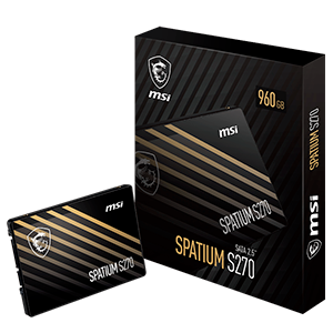 MSI Spatium S270 SATA 2.5 240GB 2.5" Serial ATA III 3D NAND - Disco Duro