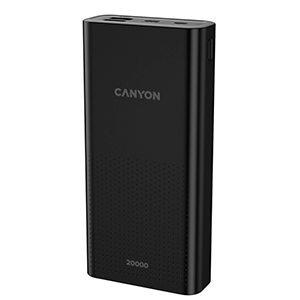 Canyon PB-2001 Polímero de litio 20000 mAh Negro - Bateria para Tablet, Telefonia en GAME.es