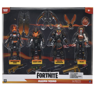Blister figuras Magma Squad Fortnite para Merchandising en GAME.es