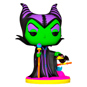 Figura POP Disney Villains Maleficent Black Light Exclusive