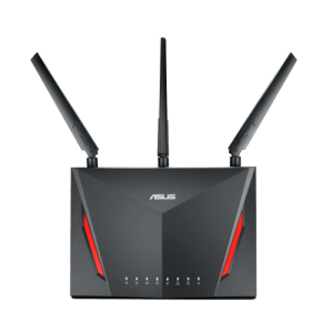 ASUS RT-AC86U router inalámbrico Doble banda GHz / 5 GHz) Gigabit Negro. PC GAMING:
