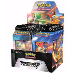 Expositor 8 Barajas juego cartas coleccionables V Cubierta de batalla Pokemon surtido Expositor 8 Barajas juego cartas coleccionables V Cubierta de batalla Pokemon surtido