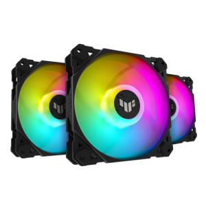 Asus TUF Gaming TF120 ARGB Fan - Triple Fan Kit 12cm Negro - Ventilador Caja
