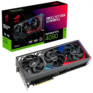 ASUS ROG Strix GeForce RTX 4090 24GB GDDR6X DLSS3 - Tarjeta Grafica Gaming