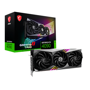 MSI GeForce RTX 4090 Gaming Trio 24GB GDDR6X - Tarjeta Grafica Gaming