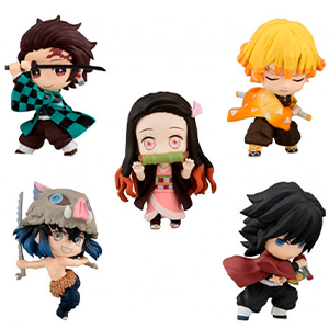 Figura ChibiMasters Demon Slayer Kimetsu No Yaiba surtido 8cm