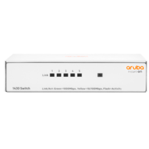 Hewlett Packard Enterprise Aruba Instant On 1430 8G No administrado L2 Gigabit Ethernet (10/100/1000) Blanco