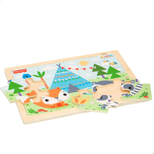 Puzzle Selva madera 12pzs