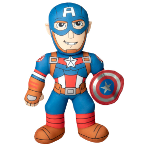 Peluche Capitan America Marvel 38cm sonido Peluche Capitan America Marvel 38cm sonido