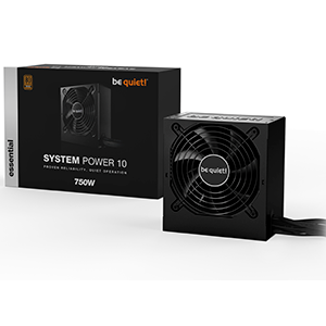 be quiet! System Power 10 750W 20+4 pin ATX Negro - Fuente Alimentacion