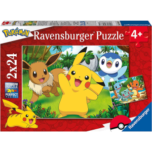 Puzzle Pokemon 2x24pzs para Merchandising en GAME.es