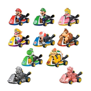 VEHÍCULO MARIO KART RETROFRICCION (Surtido)