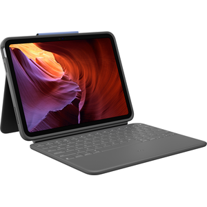Logitech Rugged Folio Grafito Smart Connector QWERTZ Alemán