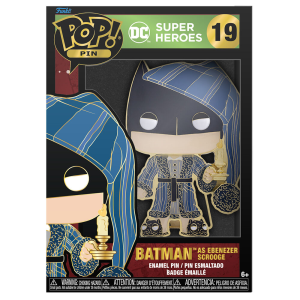 POP Pin DC Comics Holiday Batman 10cm