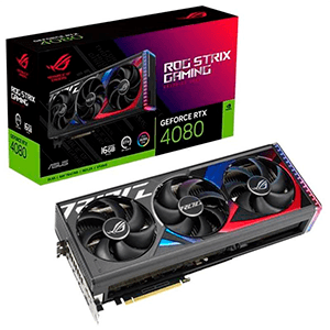 ASUS ROG Strix GeForce RTX 4080 16GB GDDR6X - Tarjeta Grafica Gaming