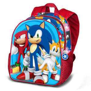 Mochila 3D Friends Sonic The Hedgehog 31cm