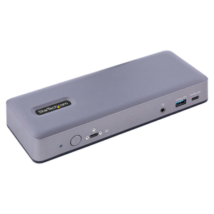 StarTech.com Docking Station USB-C 4K30 Triple /4K60 Doble - Modo Alt DP/DP/HDMI - Hub USB de 7 Puertos - PD 3.0 - GbE - Audio -
