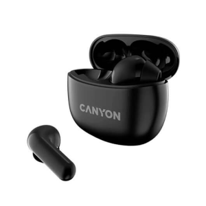 Canyon CNS-TWS5B True Wireless BT - Estuche - Negro - Auriculares