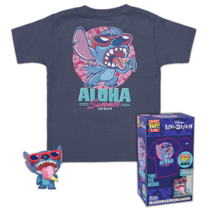 Set figura Pocket Pop and Tee Disney Stitch Summer Exclusive