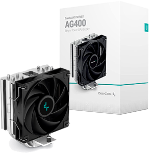 DeepCool AG400 A-RGB 12cm Negro Blanco - Disipador CPU