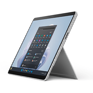 Microsoft Surface Pro 9 256 GB 33 cm (13") Intel® Core™ i7 16 GB Wi-Fi 6E (802.11ax) Windows 11 Pro Platino