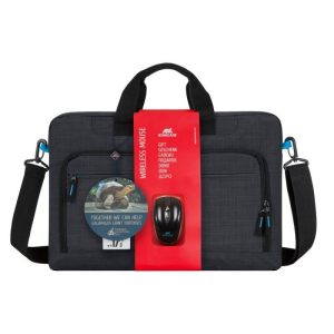 Rivacase 8058 Regent 17.3´´ + Wireless Mouse - Maletin