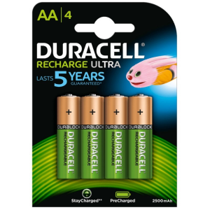 Duracell HR6 AA 4-pack NiMH - Pilas Duracell HR6 AA 4-pack NiMH - Pilas