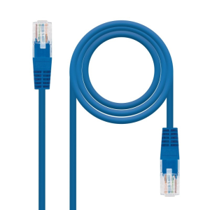Nanocable 10.20.0401-BL cable de red Azul 1 m Cat6e U/UTP (UTP)