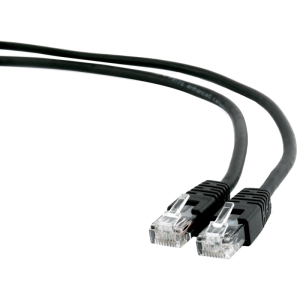 Gembird PP6U-3M/BK cable de red Negro Cat6 U/UTP (UTP)