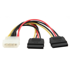 Gembird CC-SATA-PSY SATA 0,15 m - Cable Gembird CC-SATA-PSY SATA 0,15 m - Cable