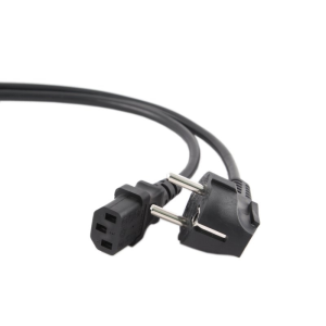 Gembird PC-186-VDE-3M power cord with VDE approval 3 meter Negro