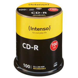 Intenso CD-R 700MB 100 pieza(s)