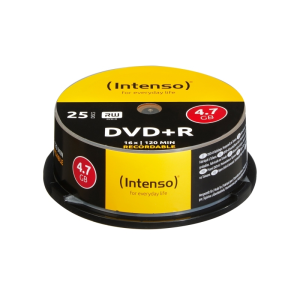 Intenso DVD R 4.7GB 16x 4.7 GB 25Uds  Disco Regrabable