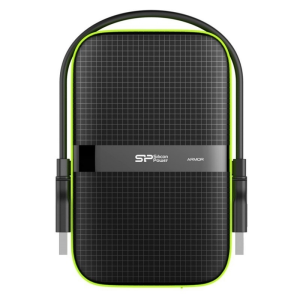 Silicon Power Armor A60 disco duro externo 4000 GB Negro, Verde