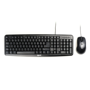 iggual COM-CK-BASIC Combo USB Negro - Pack Perifericos