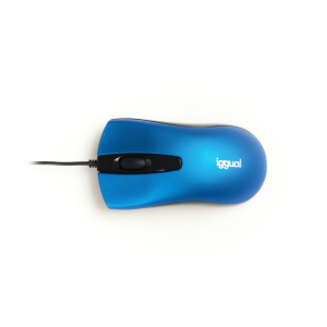 iggual IGG317631 Ambidextro USB A 1200 DPI - Raton