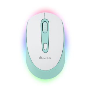 NGS SMOG MINT-RB Wireless + Bluetooth Óptico 2400 DPI - Raton