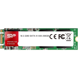 Silicon Power M.2 2280 A55 Half-slim 256GB Serial ATA III SLC