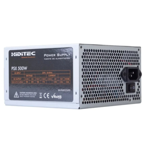 Hiditec PSX500 PFC + Vent. 120mm BULK - Fuente Alimentacion