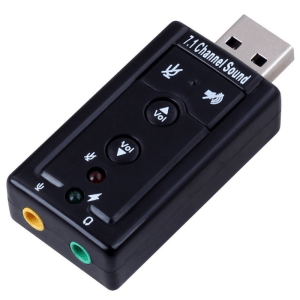 Ewent EW3762 cambiador de género USB audio-in/audio-out Negro - Cable