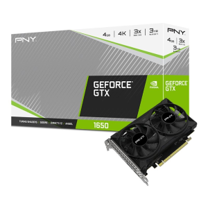 PNY GeForce GTX 1650 Dual Fan NVIDIA 4 GB GDDR6 PNY GeForce GTX 1650 Dual Fan NVIDIA 4 GB GDDR6