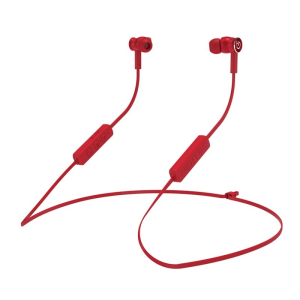 Hiditec AKEN Auriculares Inalámbrico Dentro de oído, Banda para cuello Llamadas/Música Bluetooth Rojo