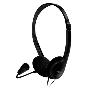 NOX Voice One Auriculares Alámbrico Diadema Llamadas/Música Negro