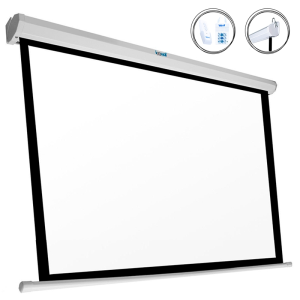 iggual Pantalla Elec. Pano. 203x114 cm Cont Remoto
