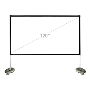 iggual Pantalla exterior portable 120" 265x149 cm