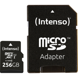 Intenso microSD Karte UHS-I Premium 256 GB Clase 10