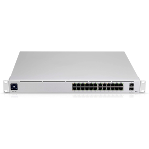 Ubiquiti Networks UniFi Pro 24-Port PoE Gestionado L2/L3 Gigabit Ethernet (10/100/1000) Energía sobre Ethernet (PoE) 1U Plata